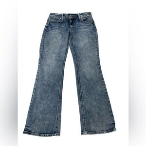 SILVER Jeans Co Mid Rise Straight Leg Blue Jeans Women’s Size 29 **Read**